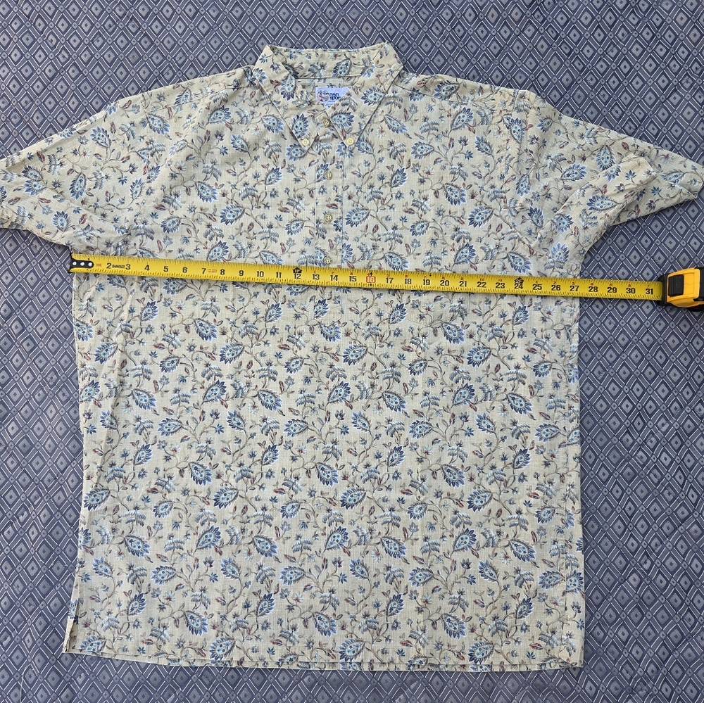 Reyn Spooner Aloha Hawaiian Shirt Floral Print Size XXL - Picture 4 of 10